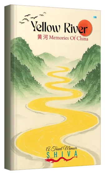 3D mockup of the book Yellow River: Memories of China